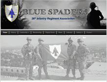 Tablet Screenshot of bluespader.org